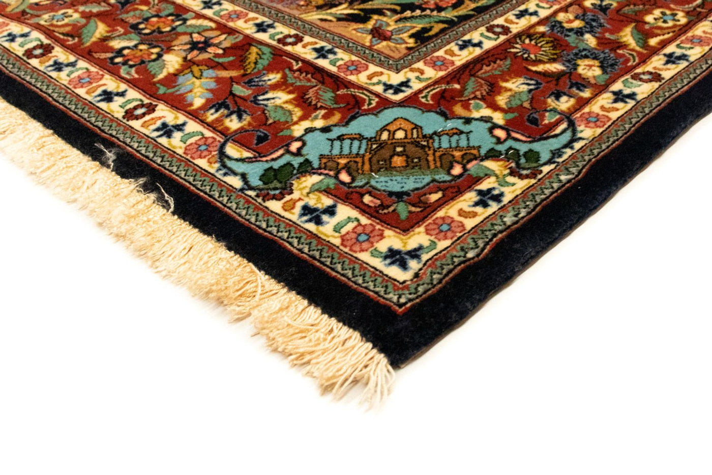 Qom Tæppe 153x102cm - Persisk tæppe