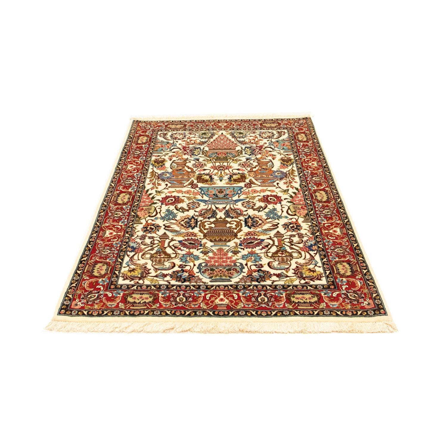 Persisk tæppe - Ghom - 152 x 101 cm - beige
