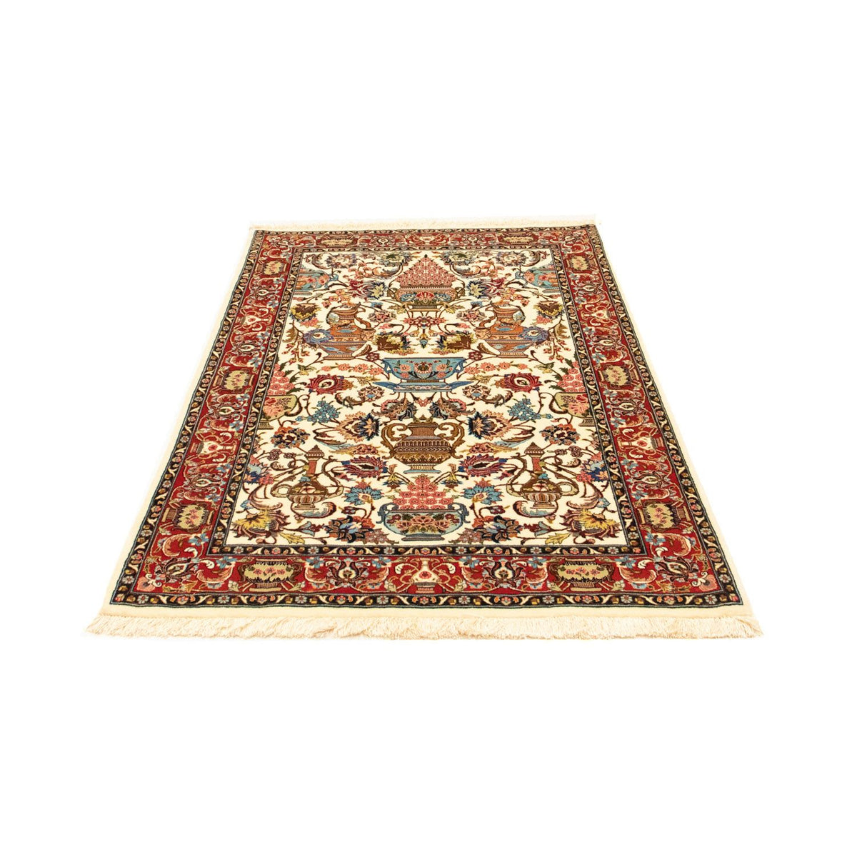 Persisk tæppe - Ghom - 152 x 101 cm - beige