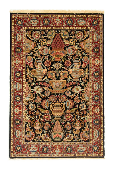 Qom Tæppe 99x148cm - Persisk tæppe