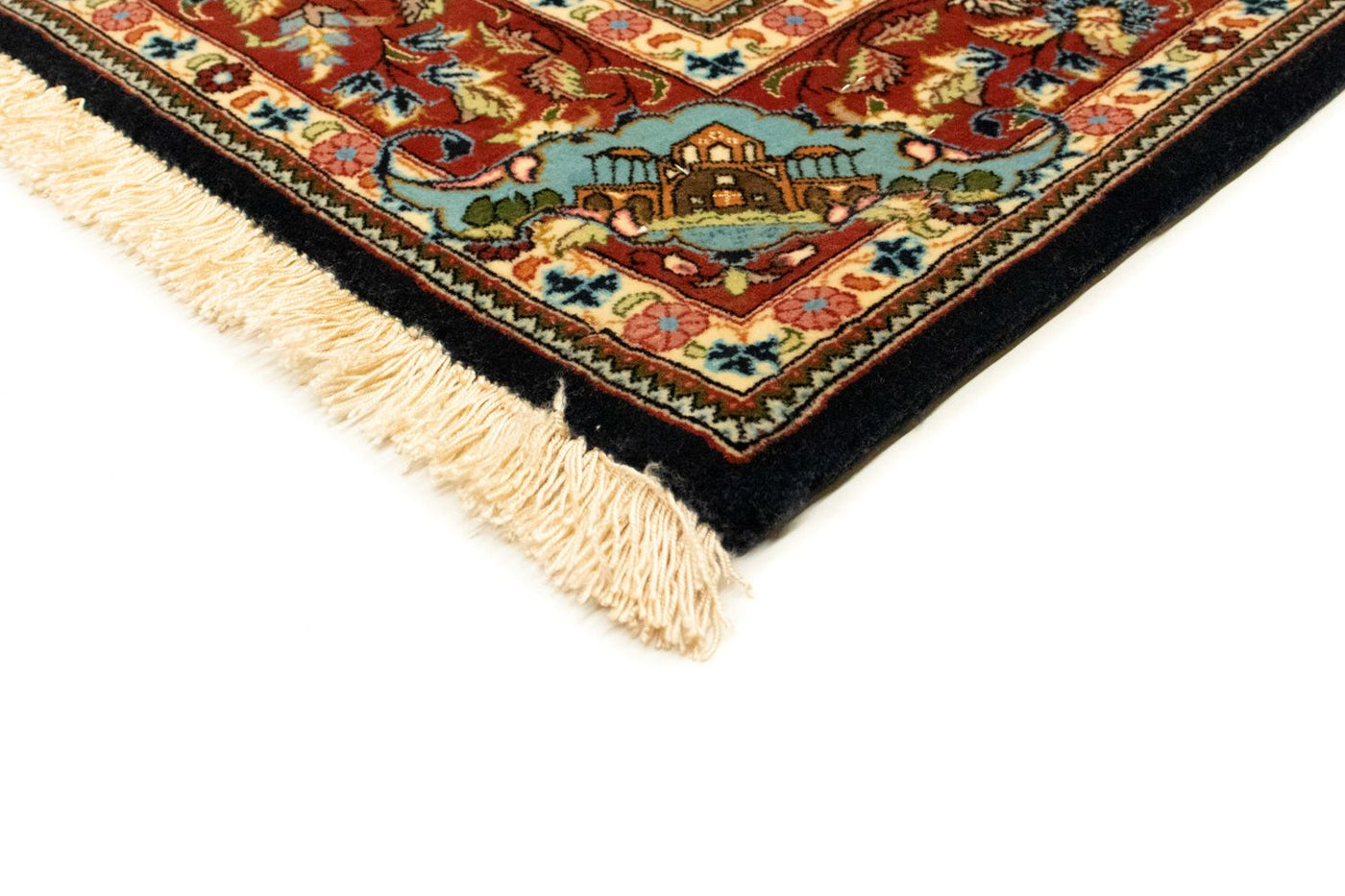 Qom Tæppe 154x103cm - Persisk tæppe