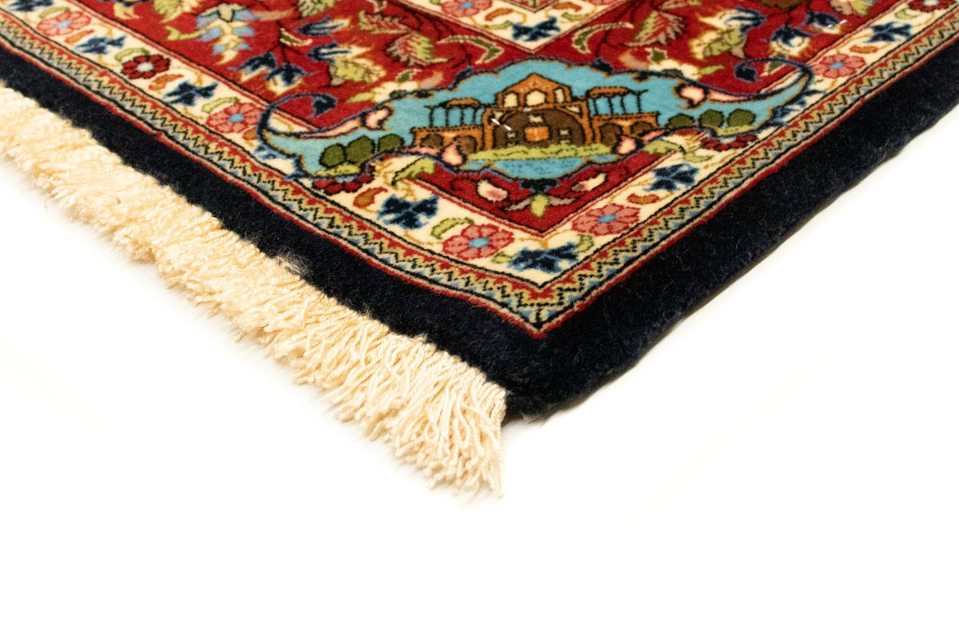 Qom Tæppe 156x102cm - Persisk tæppe