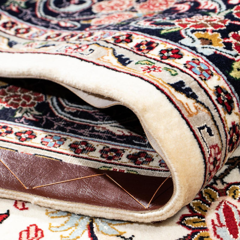 Persisk tæppe - Ghom - 210 x 139 cm - beige