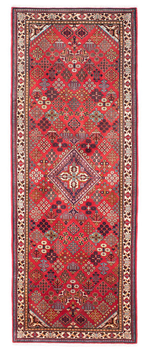 Løber Persisk tæppe - Nomadisk - 325 x 118 cm - rød