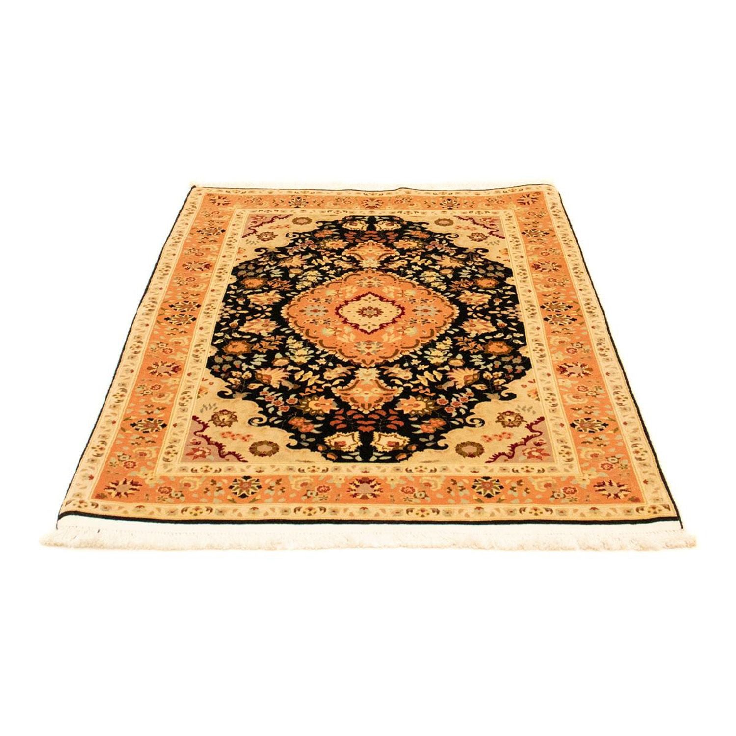 Persisk tæppe - Tabriz - Royal - 155 x 103 cm - sort