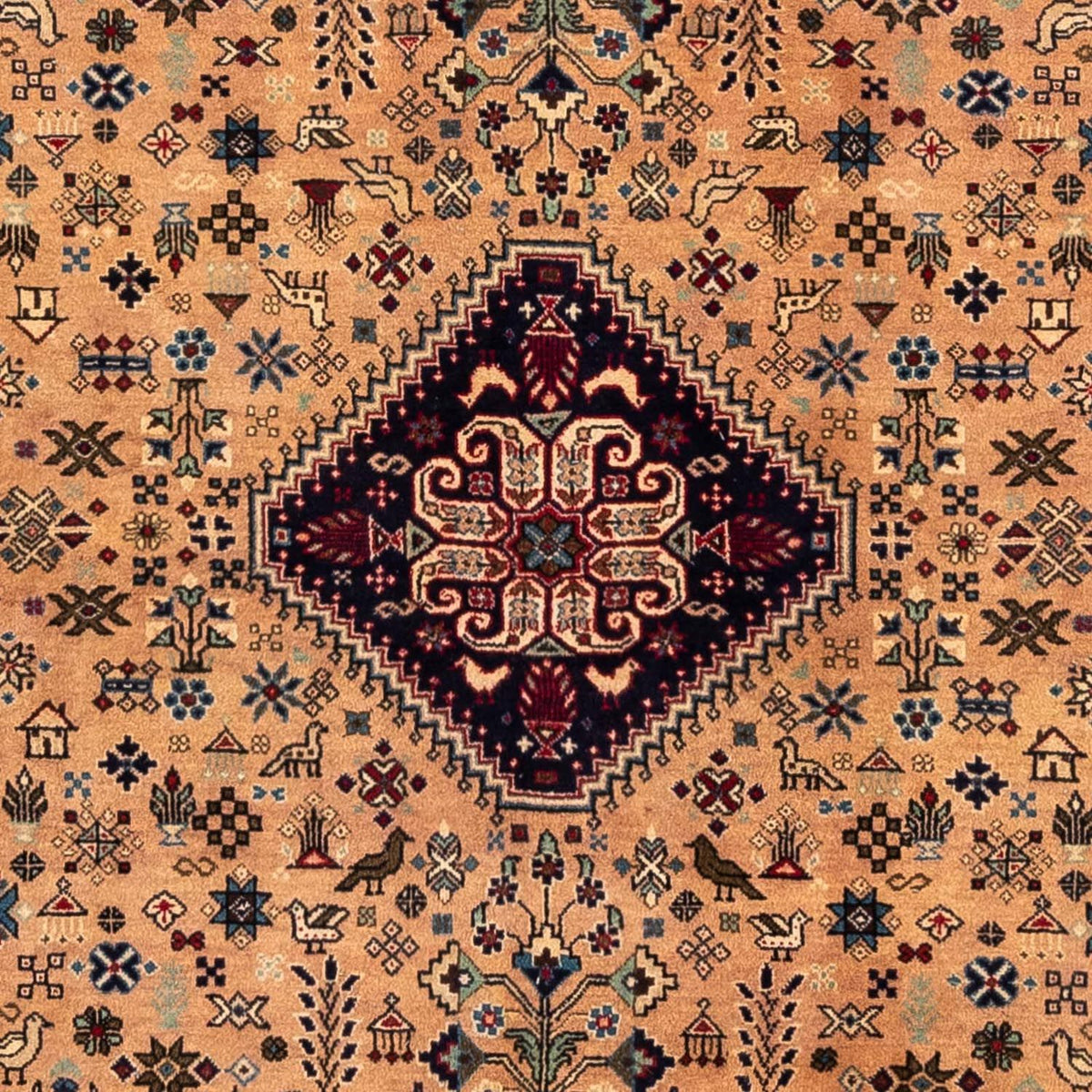 Persisk tæppe - Nomadisk - 303 x 202 cm - brun