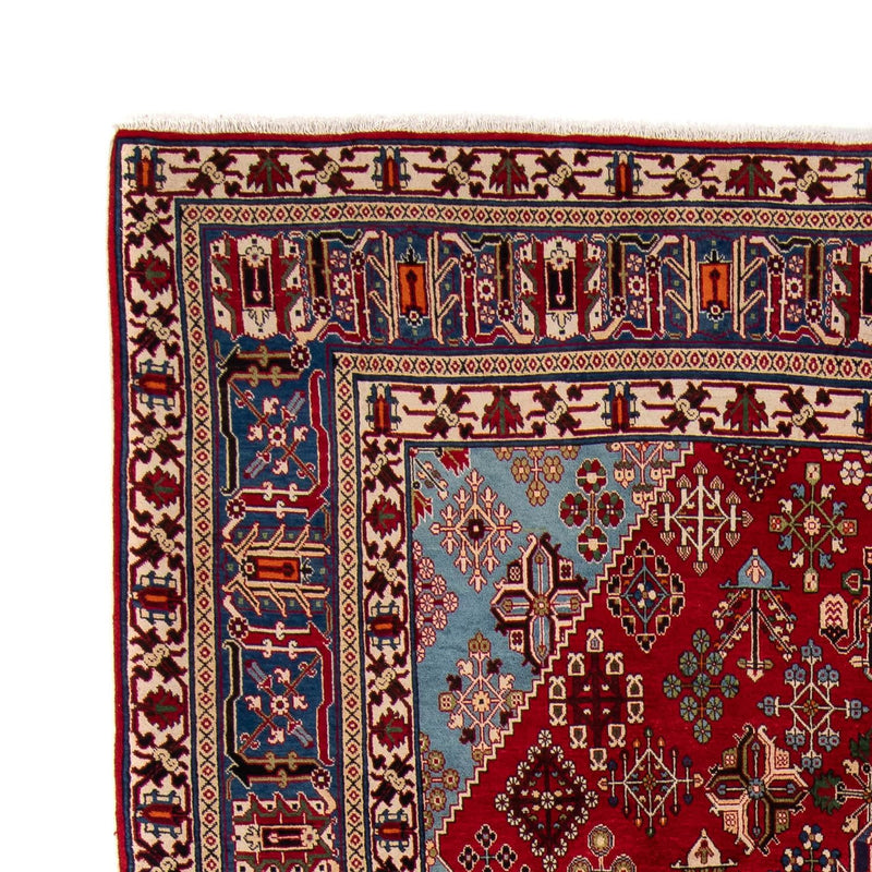 Persisk tæppe - Nomadisk - 357 x 240 cm - mørkerød