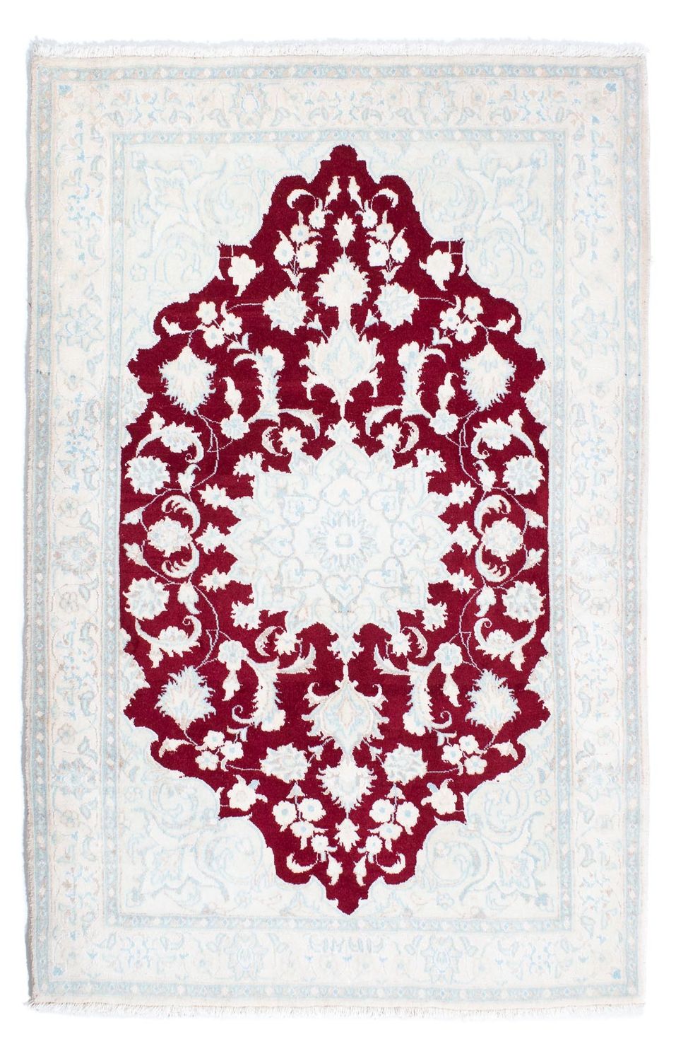 Persisk tæppe - Nain - Royal - 190 x 124 cm - beige