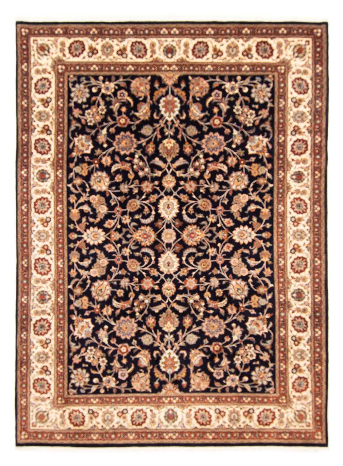 Persisk tæppe - Classic - 348 x 253 cm - mørkeblå