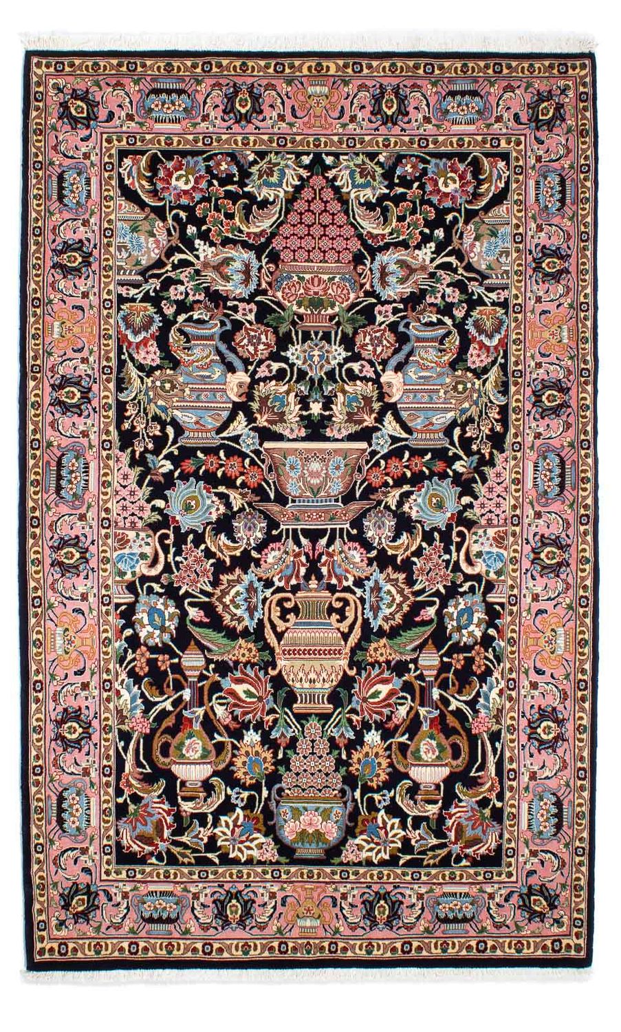Persisk tæppe - Classic - 228 x 142 cm - mørkeblå