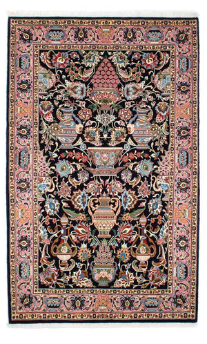 Persisk tæppe - Classic - 228 x 142 cm - mørkeblå