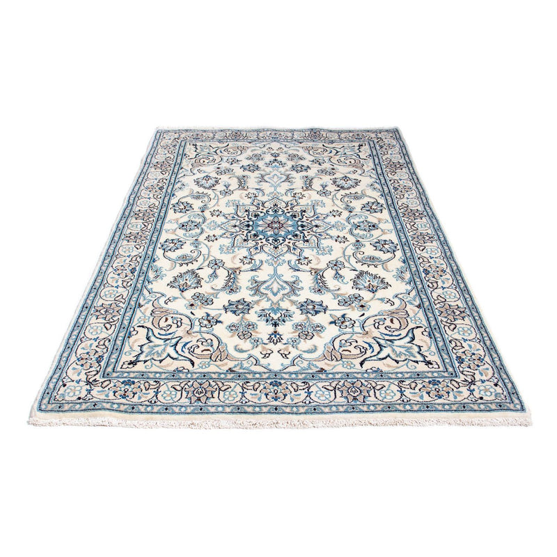 Persisk tæppe - Nain - 198 x 124 cm - beige