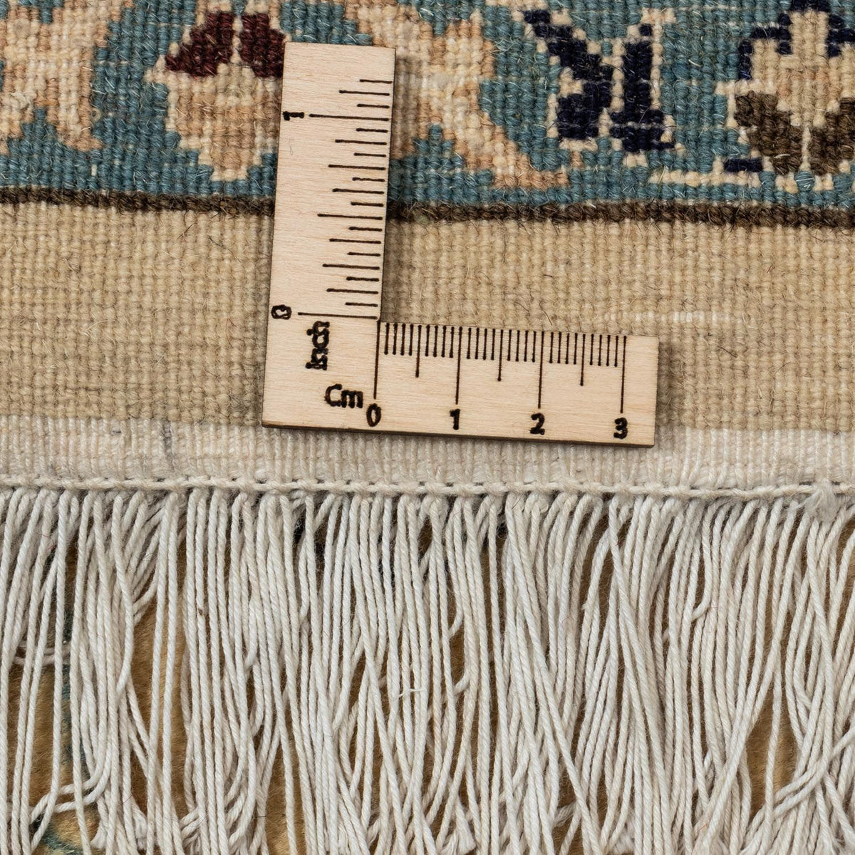 Persisk tæppe - Nain - Royal - 343 x 247 cm - lys brun