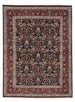 Persisk tæppe - Classic - 235 x 178 cm - mørkeblå