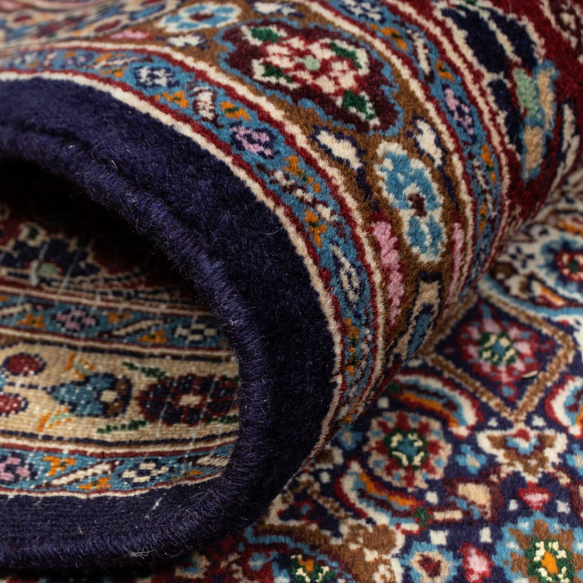 Persisk tæppe - Classic - 347 x 243 cm - lyseblå