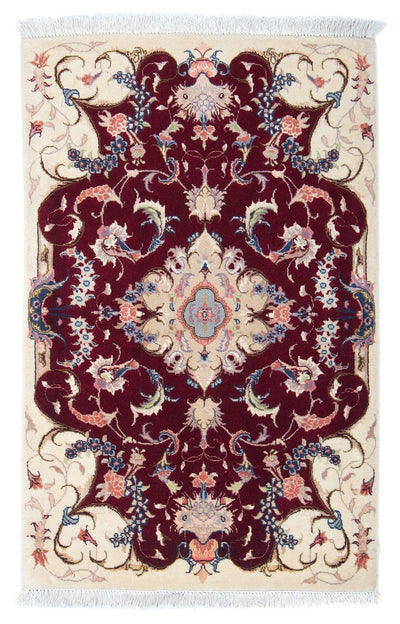 Tabriz - 50 Raj Tæppe 60x90cm - Persisk tæppe