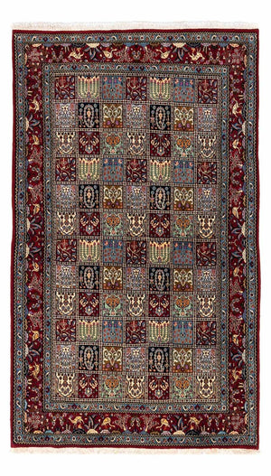 Persisk tæppe - Classic - 240 x 148 cm - mørkerød
