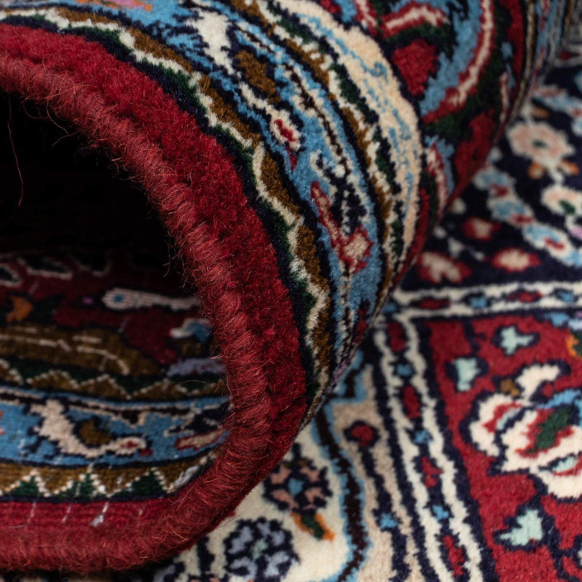 Persisk tæppe - Classic - 240 x 148 cm - mørkerød