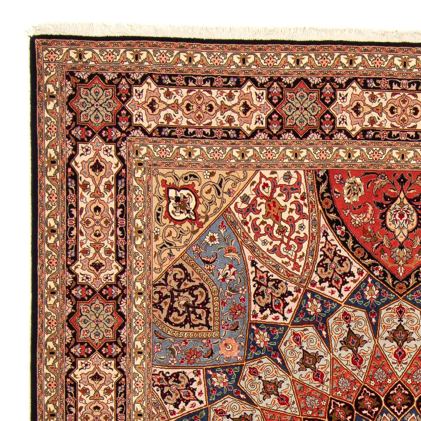 Tabriz - 50 Raj Tæppe 252x205cm - Persisk tæppe