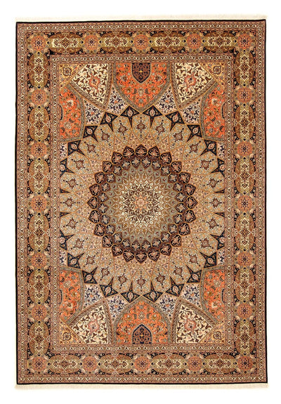 Tabriz - 50 Raj Tæppe 254x363cm - Persisk tæppe