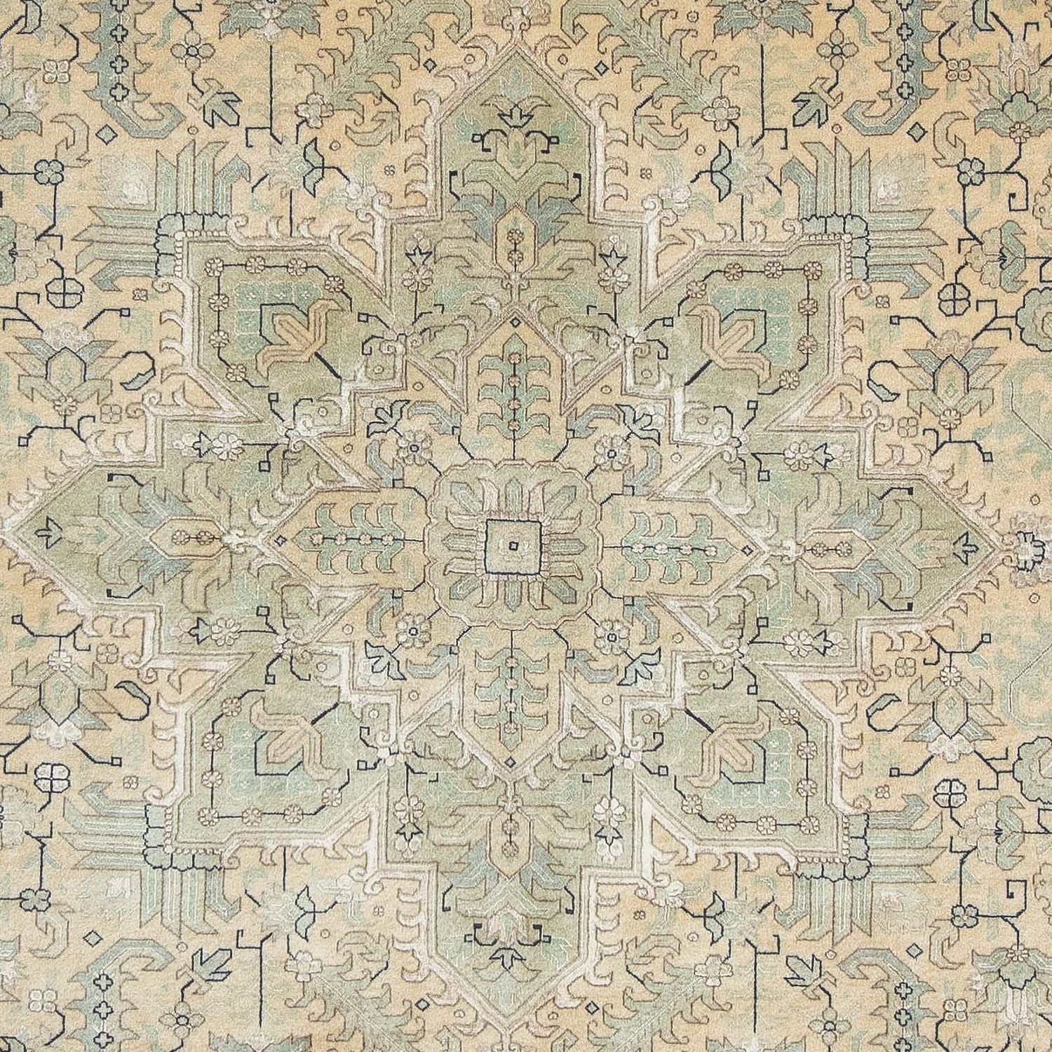 Persisk tæppe - Tabriz - Royal - 292 x 203 cm - flerfarvet