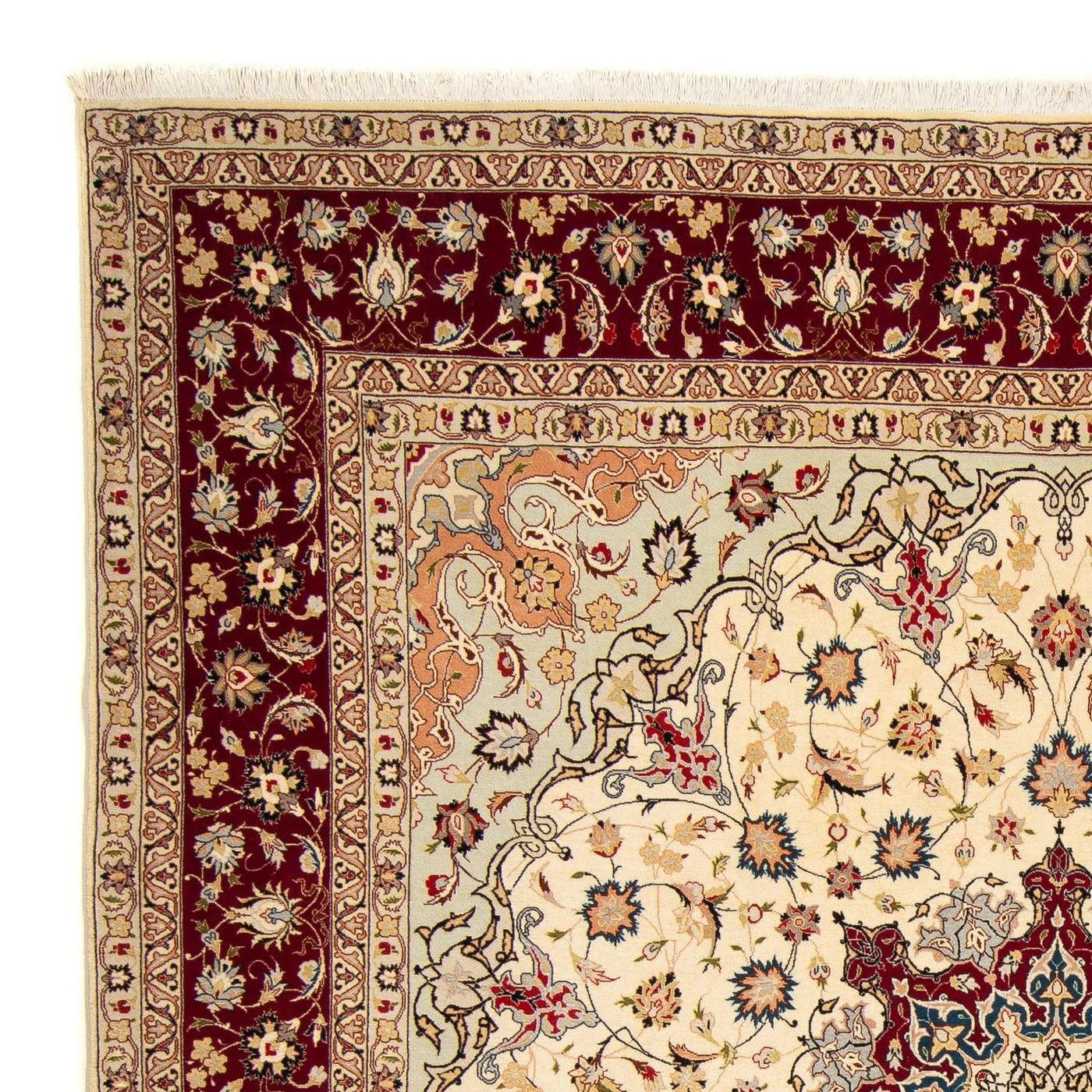 Tabriz - 50 Raj Tæppe 258x252cm - Persisk tæppe