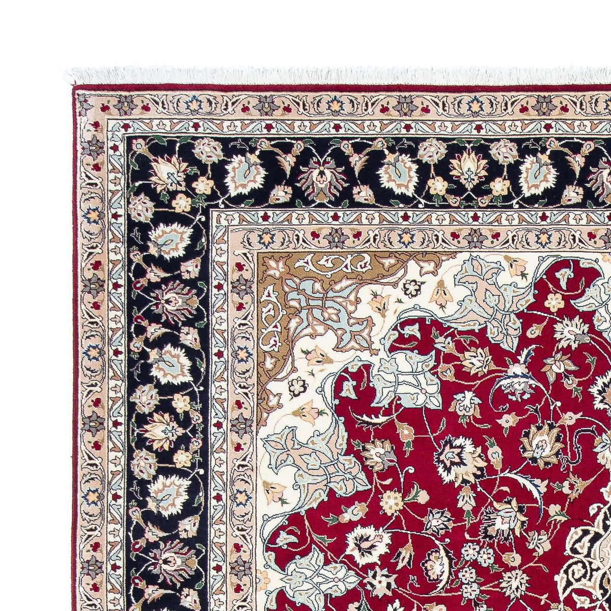 Tabriz - 50 Raj Tæppe 202x303cm - Persisk tæppe