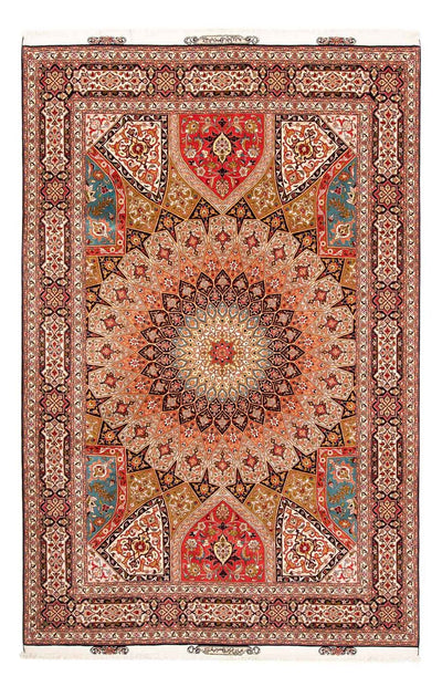 Tabriz - 50 Raj Tæppe 204x307cm - Persisk tæppe