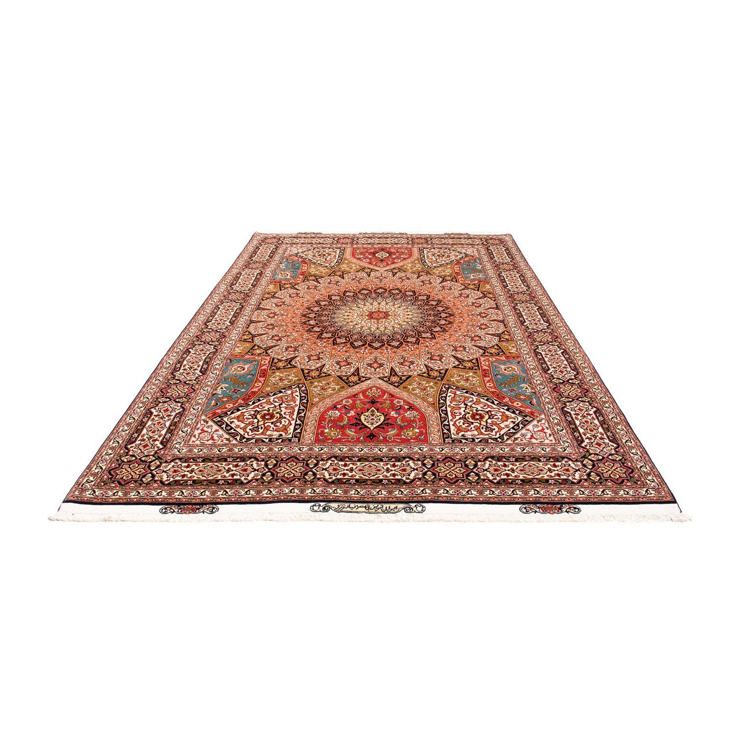 Persisk tæppe - Tabriz - Royal - 307 x 204 cm - flerfarvet