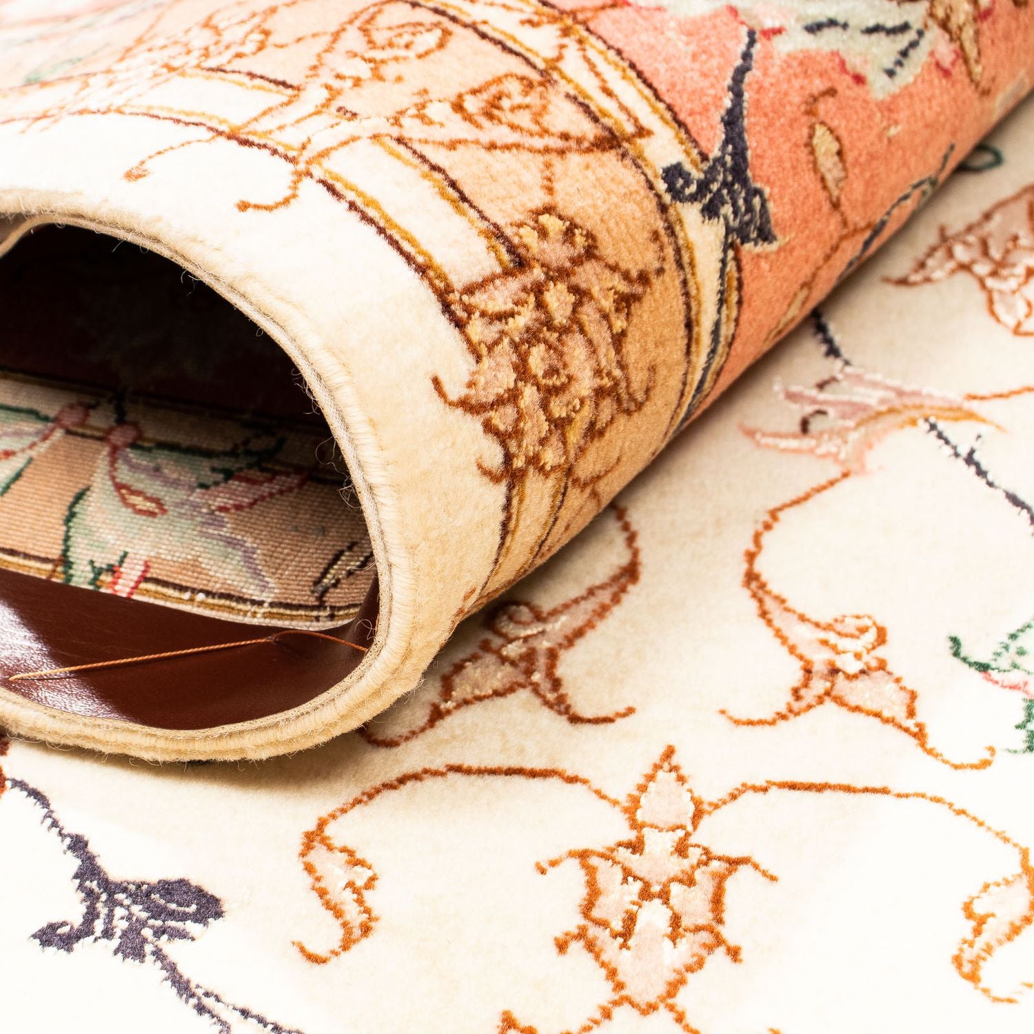 Persisk tæppe - Tabriz - Royal - 281 x 201 cm - beige