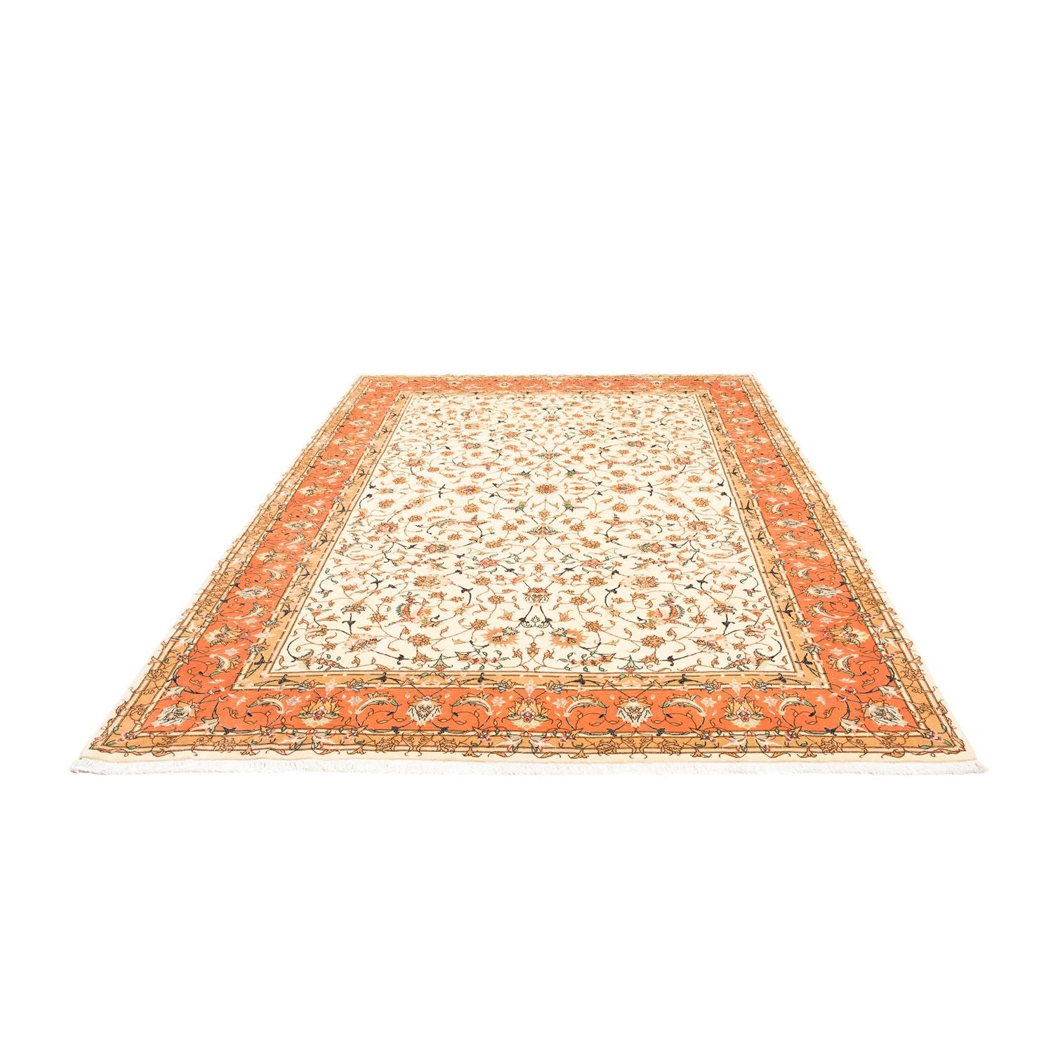 Persisk tæppe - Tabriz - Royal - 281 x 201 cm - beige
