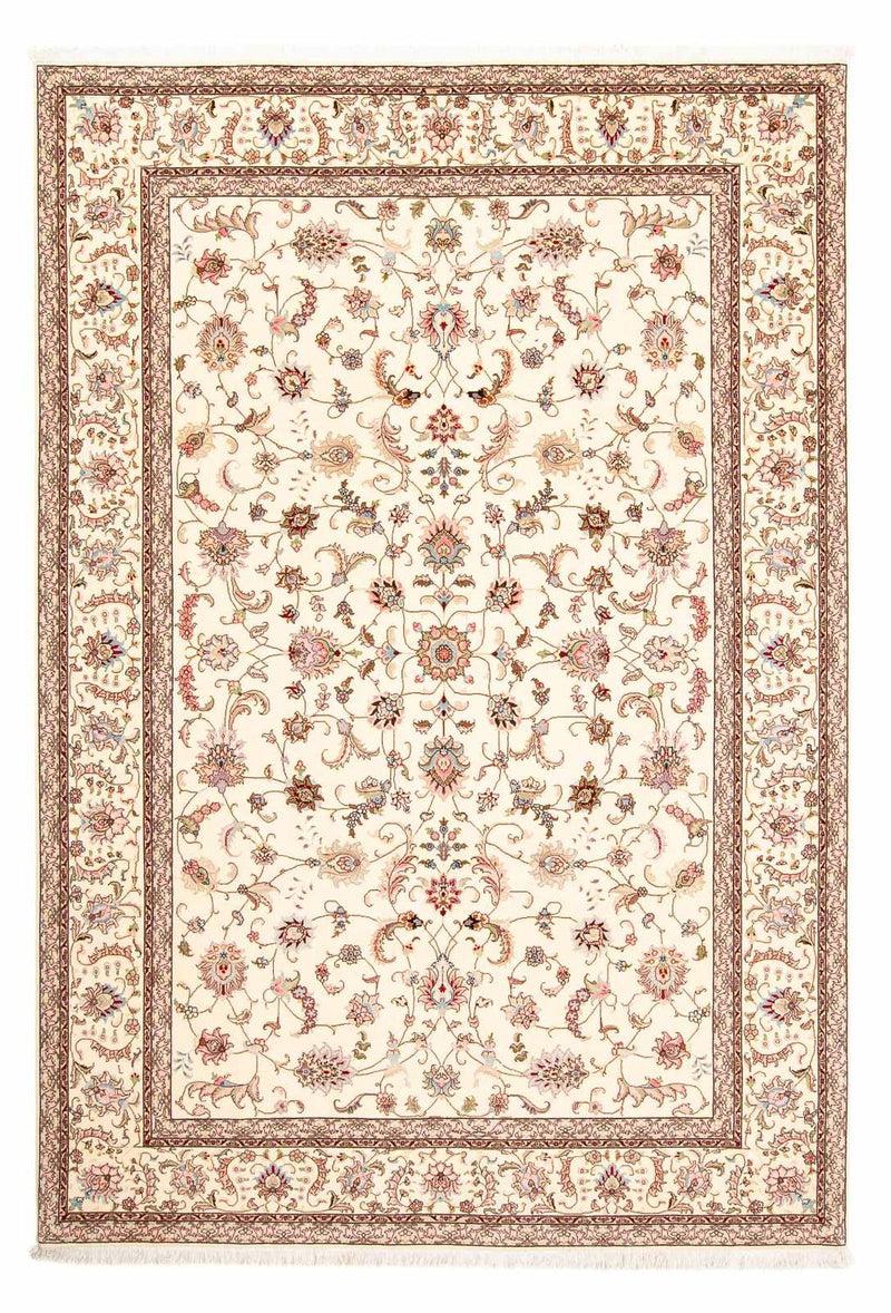 Persisk tæppe - Tabriz - Royal - 303 x 206 cm - beige