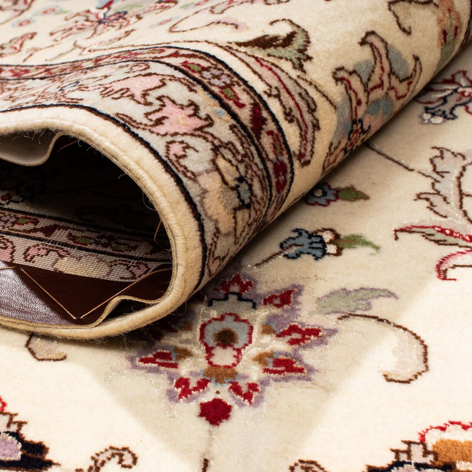 Persisk tæppe - Tabriz - Royal - 303 x 206 cm - beige