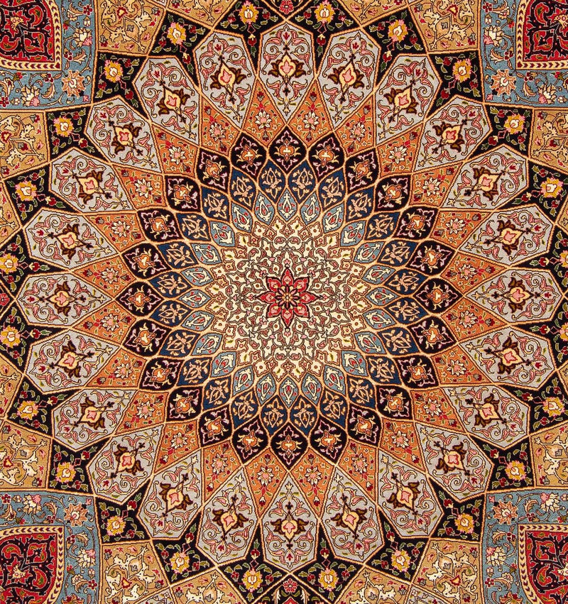 Persisk tæppe - Tabriz - Royal - 257 x 201 cm - flerfarvet