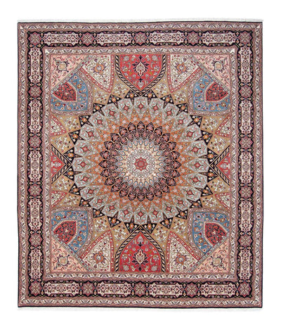 Tabriz - 50 Raj Tæppe 253x304cm - Persisk tæppe
