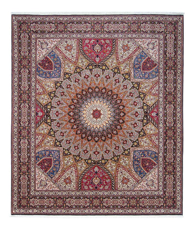 Tabriz - 50 Raj Tæppe 254x304cm - Persisk tæppe