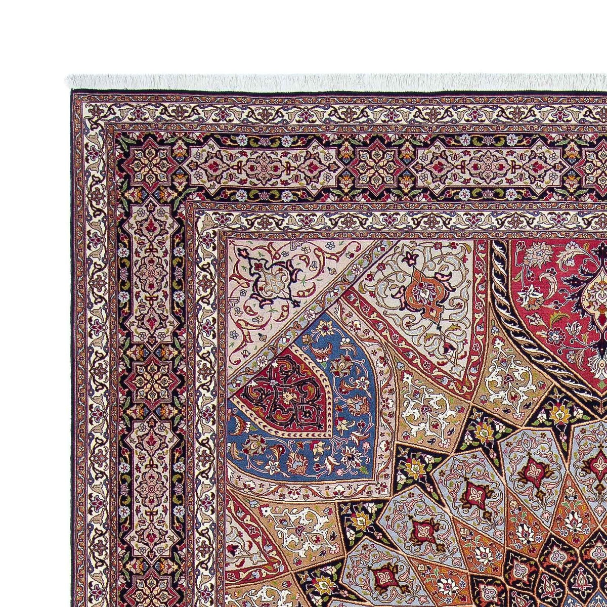 Tabriz - 50 Raj Tæppe 254x304cm - Persisk tæppe