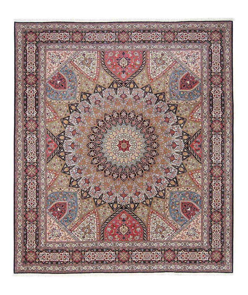 Persisk tæppe - Tabriz - Royal - 297 x 253 cm - flerfarvet