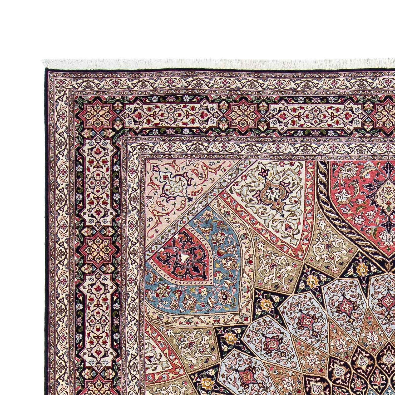 Persisk tæppe - Tabriz - Royal - 297 x 253 cm - flerfarvet