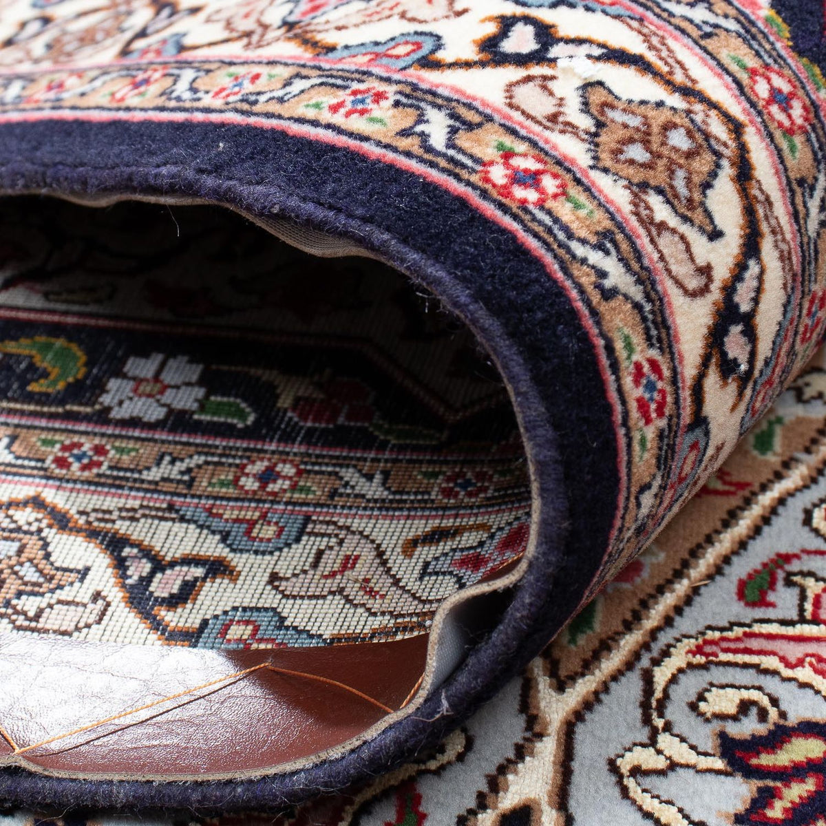 Persisk tæppe - Tabriz - Royal - 297 x 253 cm - flerfarvet