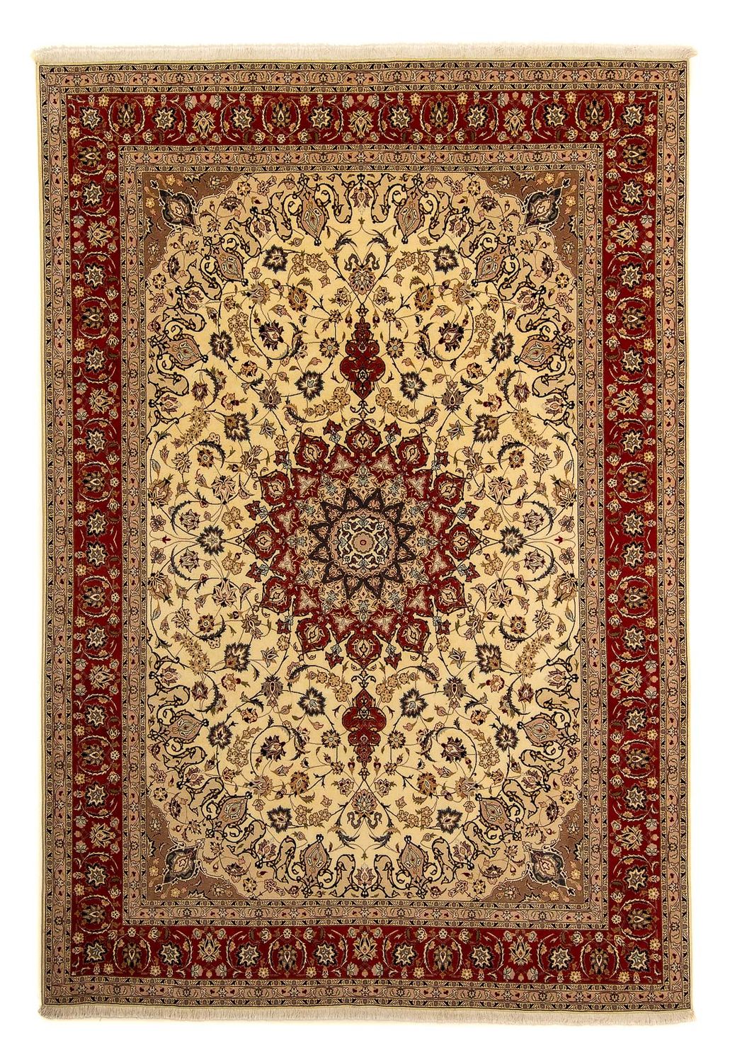 Persisk tæppe - Tabriz - Royal - 355 x 253 cm - beige