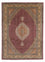 Persisk tæppe - Tabriz - 346 x 253 cm - mørkerød