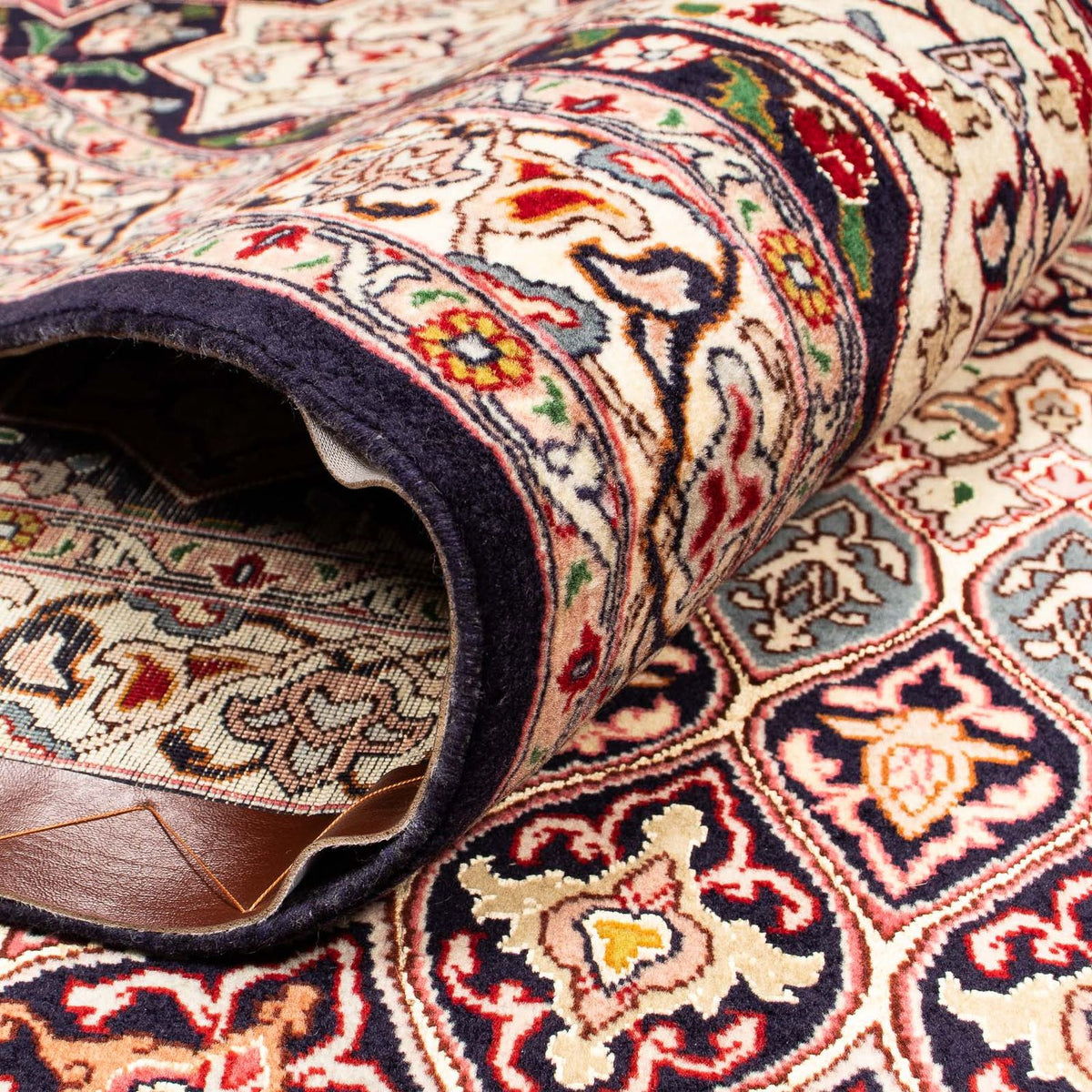 Persisk tæppe - Tabriz - Royal - 398 x 298 cm - flerfarvet