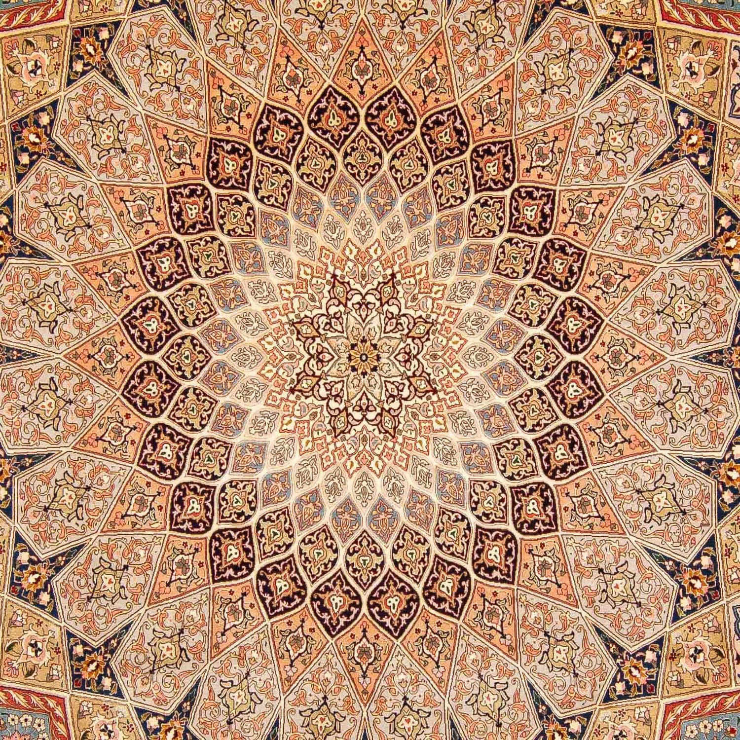 Persisk tæppe - Tabriz - Royal - 420 x 303 cm - flerfarvet