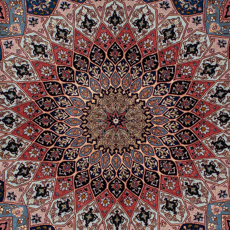 Persisk tæppe - Tabriz - Royal - 190 x 156 cm - lys brun