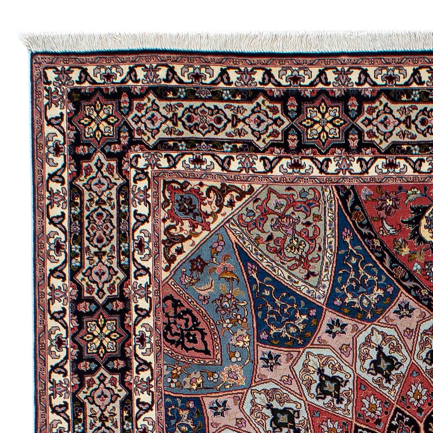 Persisk tæppe - Tabriz - Royal - 190 x 156 cm - lys brun