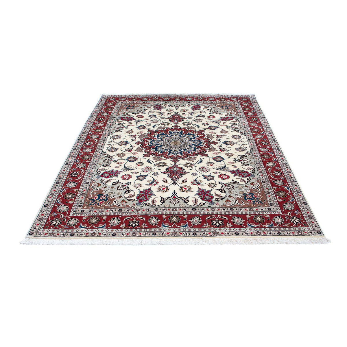Persisk tæppe - Tabriz - Royal - 201 x 152 cm - beige