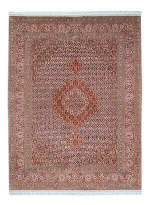 Persisk tæppe - Tabriz - 202 x 150 cm - lysrød