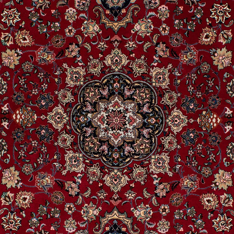Persisk tæppe - Tabriz - Royal - 212 x 149 cm - mørkerød