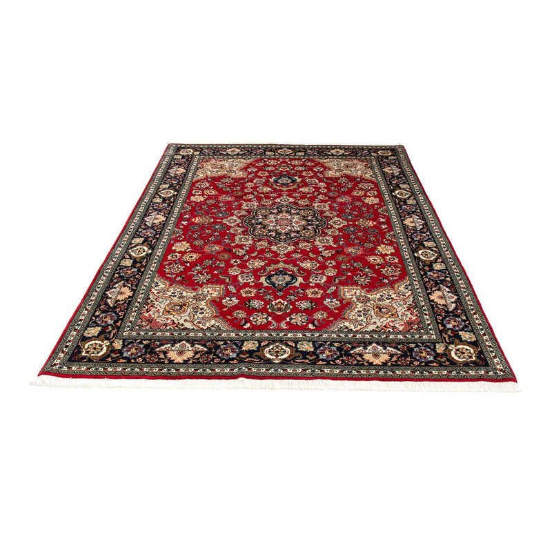 Persisk tæppe - Tabriz - Royal - 212 x 149 cm - mørkerød